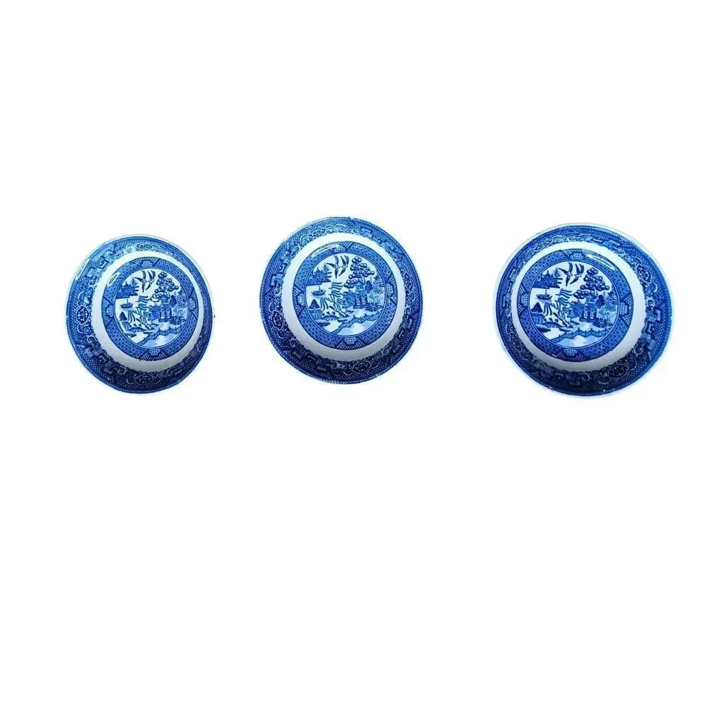 Homer Laughlin Blue Willow Ware Set of 12